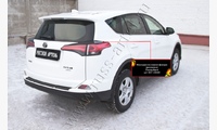 Накладки на задние фонари (реснички) Toyota Rav4 2015-