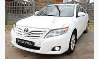 Накладки на передние фары (Реснички) . Вар. 2 Toyota Camry V40 2009-2011