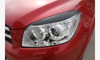 Накладки на передние фары (реснички) Toyota Rav4 2006-2010