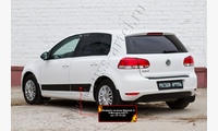Молдинги на двери (вариант 2) Volkswagen Golf VI 2009-2012