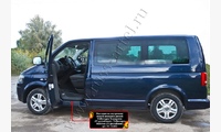 Накладки на внутренние пороги передних дверей Volkswagen Transporter (T5 рестайлинг) 2009-2015