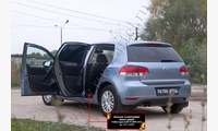 Накладки на внутренние пороги дверей Volkswagen Golf VI 2009-2012