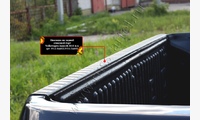 Накладка на задний откидной борт без скотча Volkswagen Amarok 2010-2016 (I дорестайлинг)