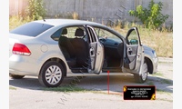 Накладки на внутренние пороги дверей Volkswagen Polo V 2009-2015