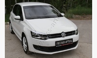 Накладки на передние фары (реснички) Volkswagen Polo V 2009-2015