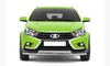 Защита переднего бампера двойная D51/51мм для LADA VESTA / SW / CROSS
