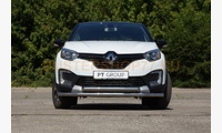 Защита переднего бампера двойная 63/51мм (НПС) Renault Kaptur 2016-