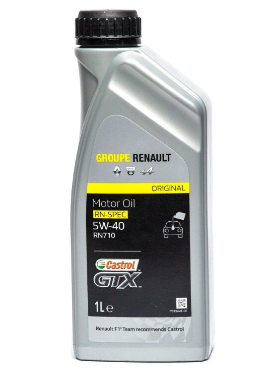 Моторное масло RenaultCastrol GTX RNSPEC 5w40 RN710 1л
