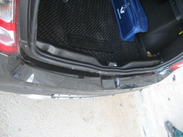 Порожек "KART RS" (накладка на порог багажника) Сандеро