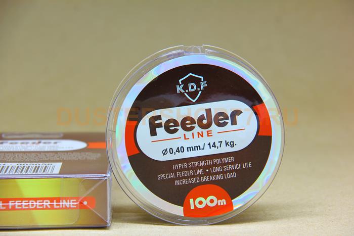 Леска Feeder 0,40 мм, 100 метров, 14,7 кг