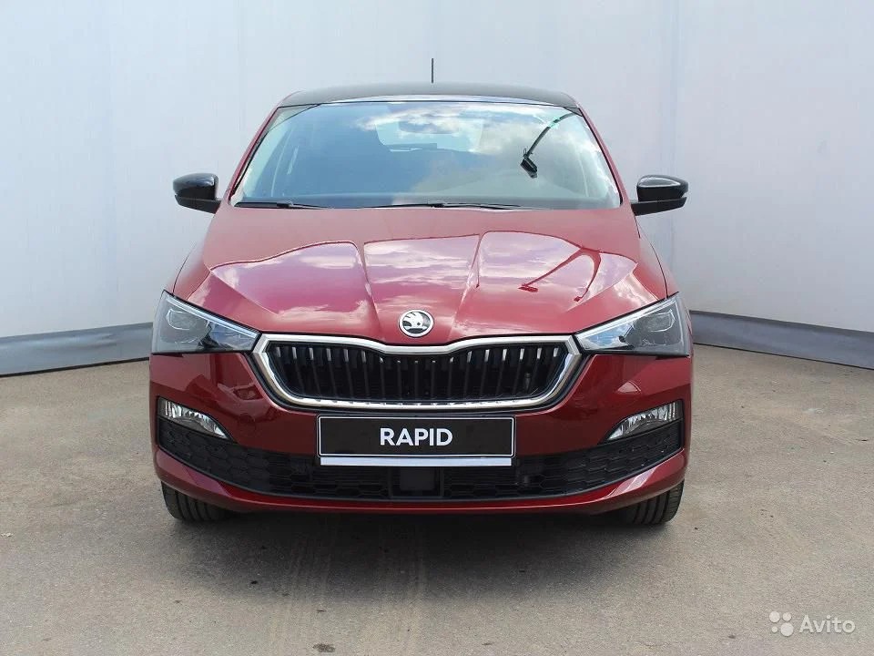 Набор для подкраски сколов и царапин Skoda Rapid Рубиново Красный (7H, A3Q, LA3Q, 7H7H)