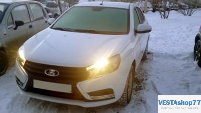 подогрев лобового стекла Lada Vesta