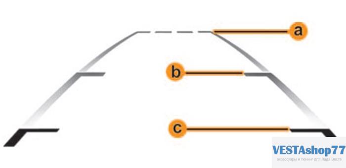 камера заднего вида на ММС Lada Vesta