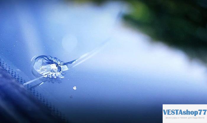 Трещина на лобовом стекле - как убрать скол на лобовом стекле авто | Блог Автосервиса Oiler