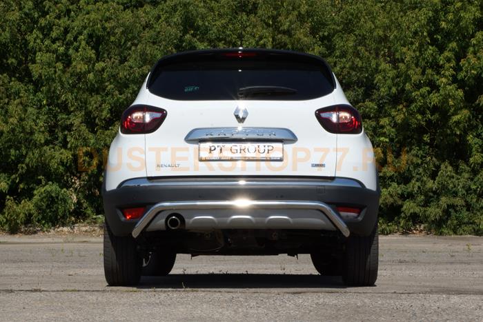 Защита заднего бампера Ø51мм "Волна" (НПС) Renault Kaptur 2016-