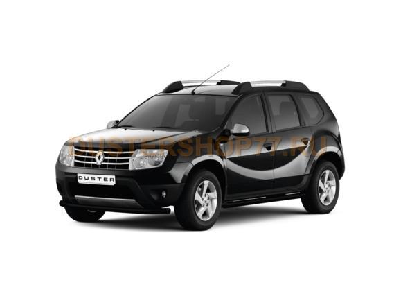 Защита порогов Ø63мм Renault DUSTER (покр) (Искра)